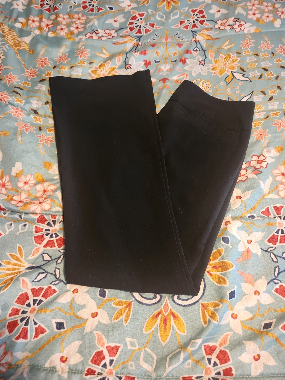 Wide Leg Black Women’s PANTS - Unbranded